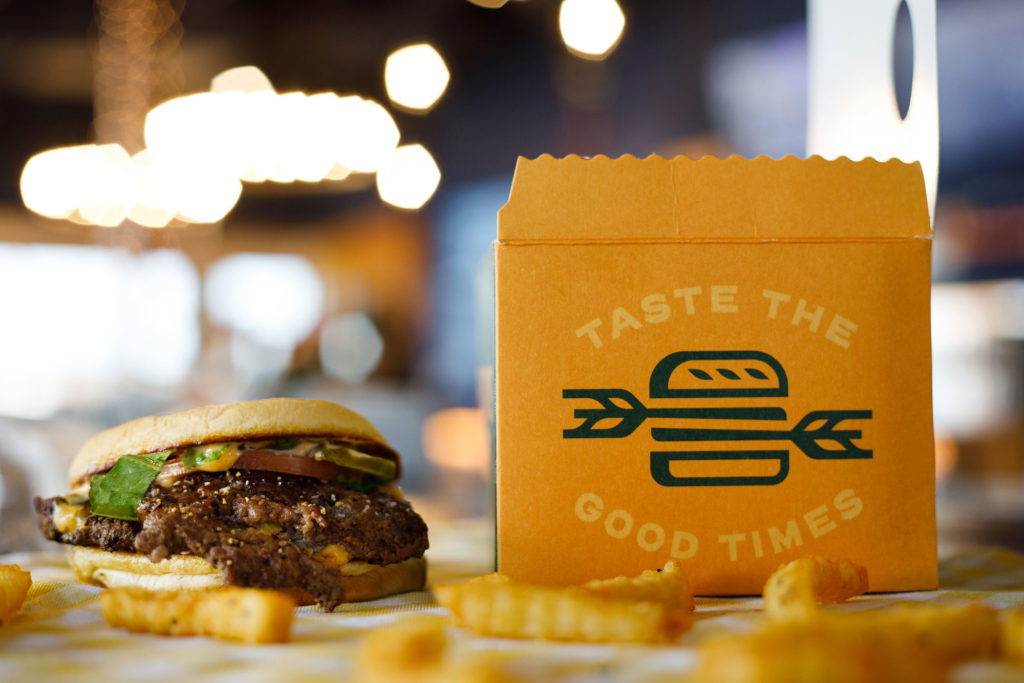 Whealty's burgers packaging