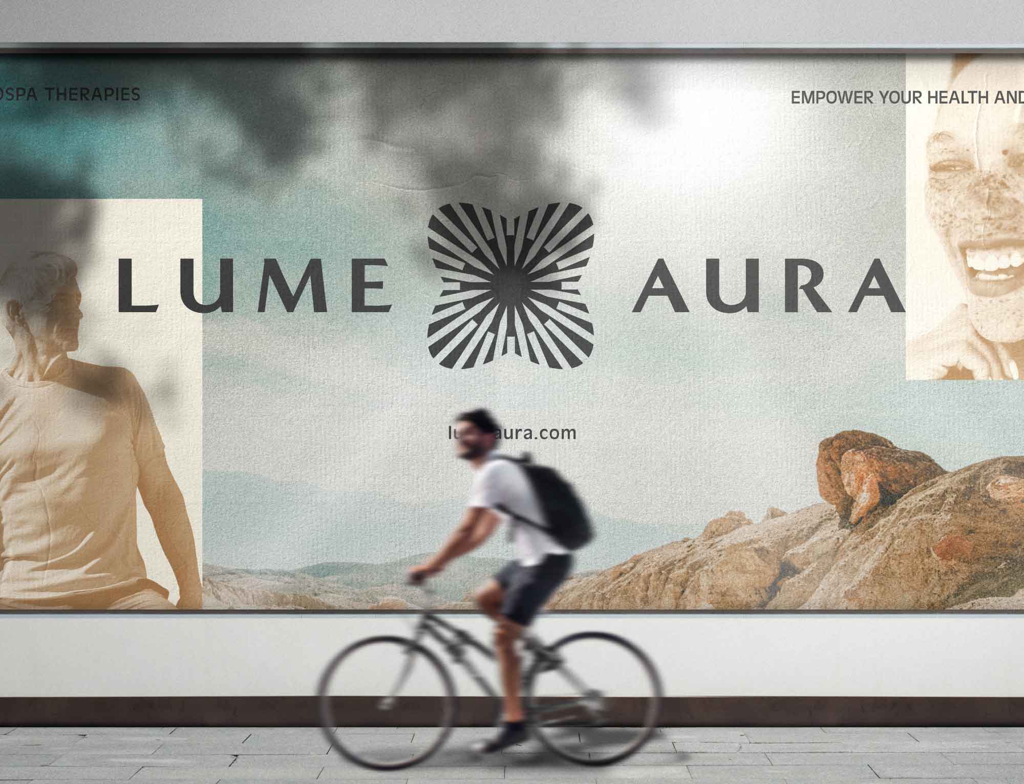 Luma Aura billboard signage