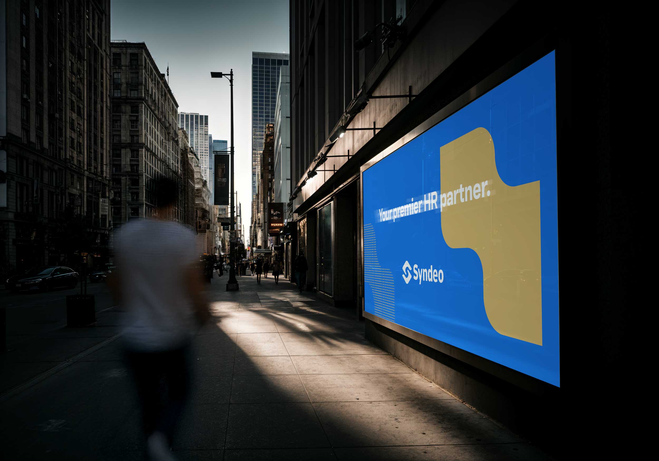Syndeo billboard signage