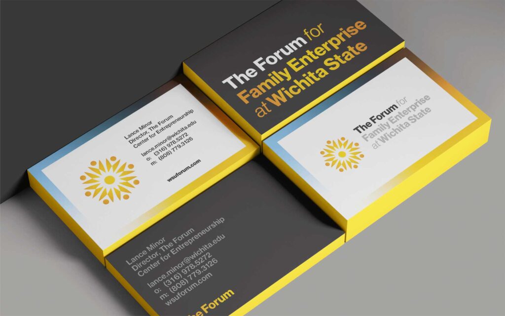 The Forum business cards