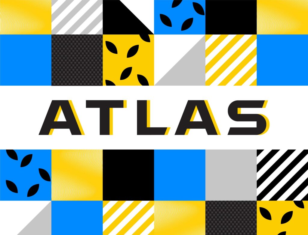 NIAR ATLAS logo pattern