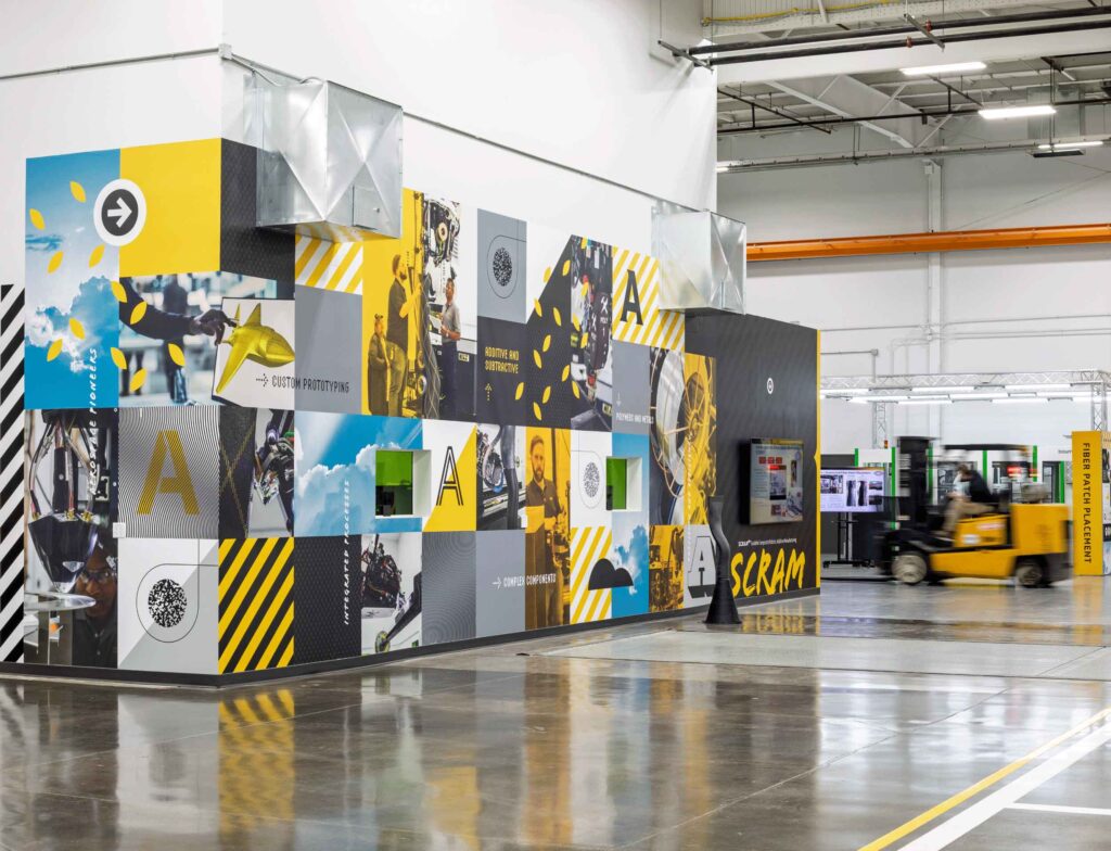 NIAR ATLAS wall graphics