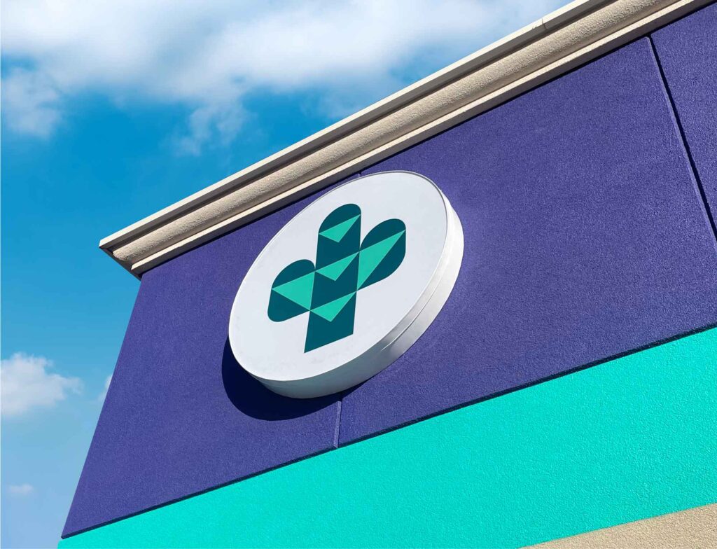 Hylo building signage