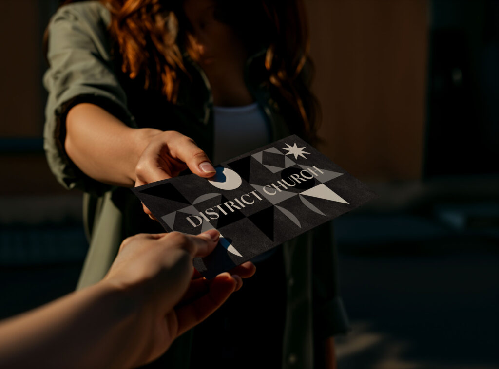 District Church flyer design