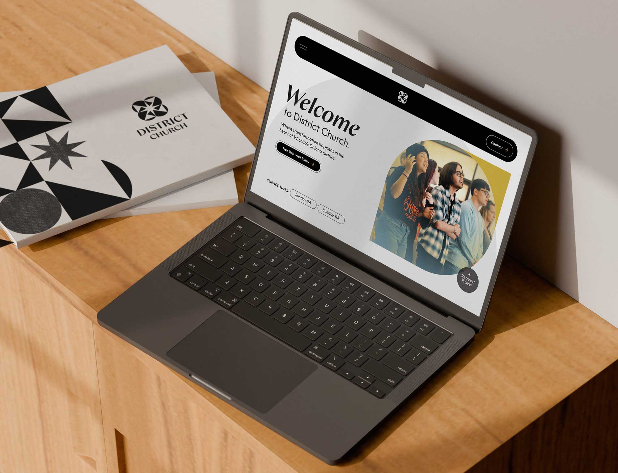 District Church web design