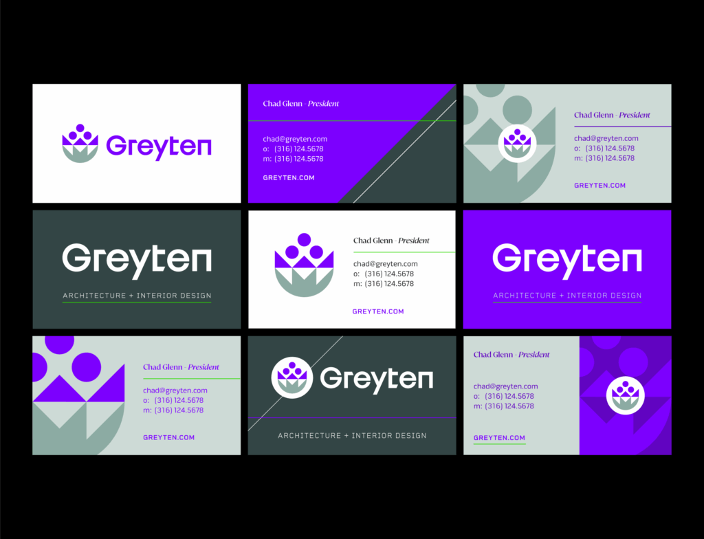Greyten business cards