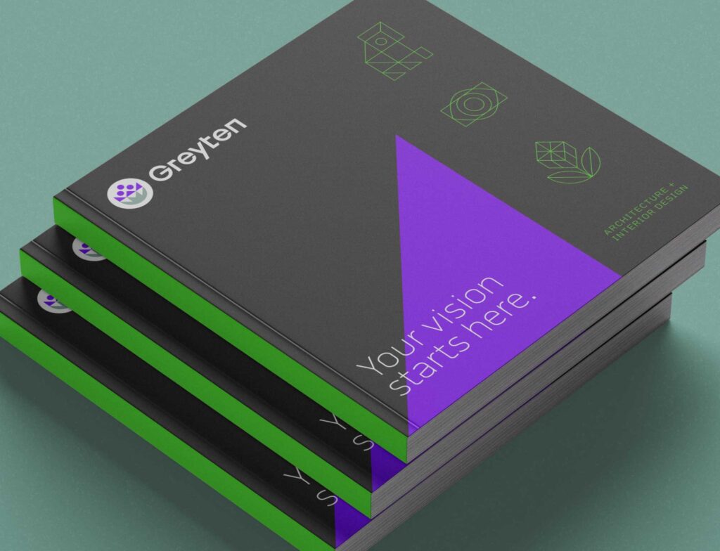 Greyten booklet design