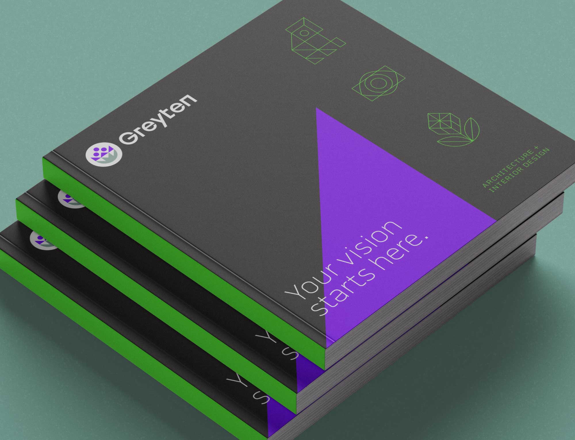 Greyten booklet design