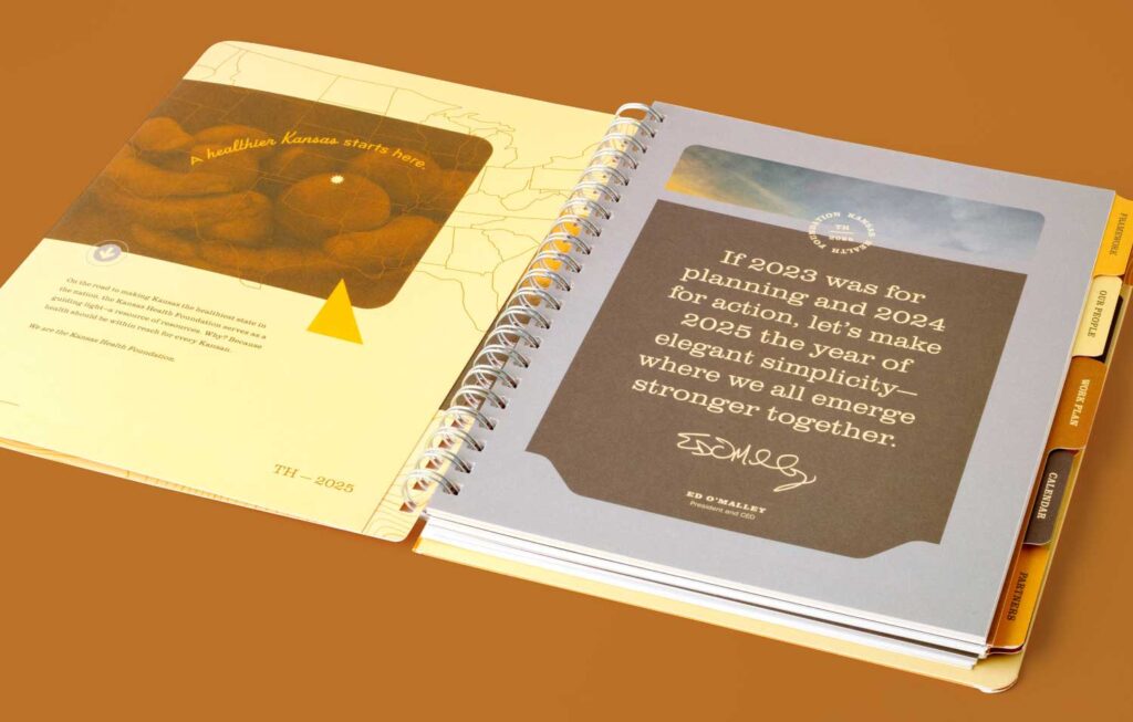 Kansas Health Foundation brochure