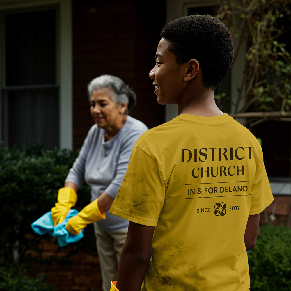 District Church volunteer
