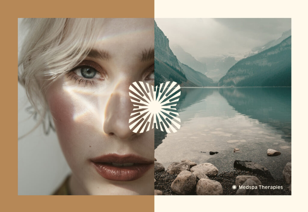 Lume Aura medspa wellness branding